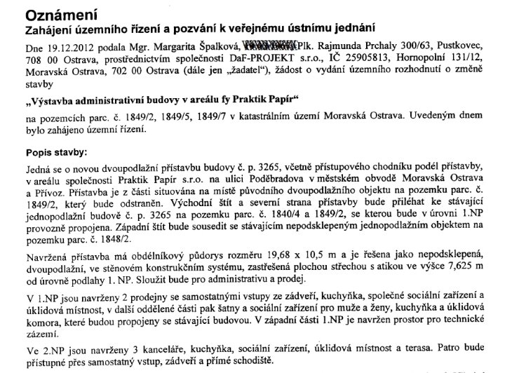praktik papir administrativni budova