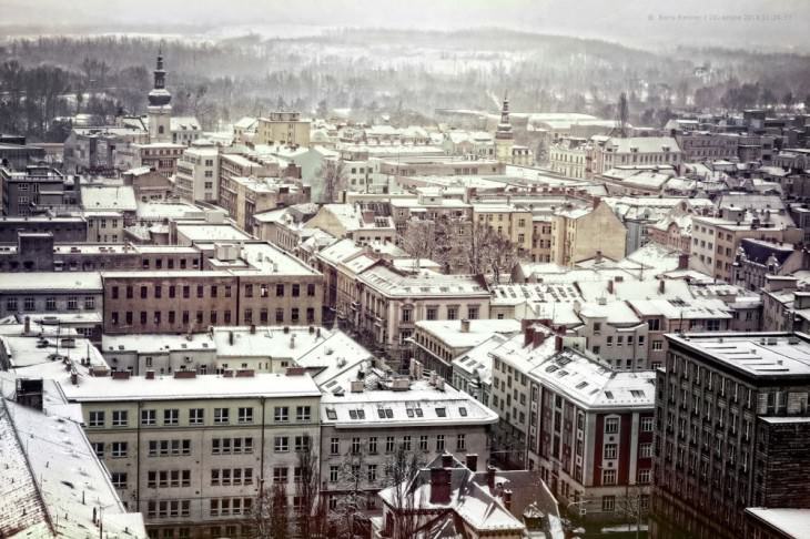 ostrava centrum pohled