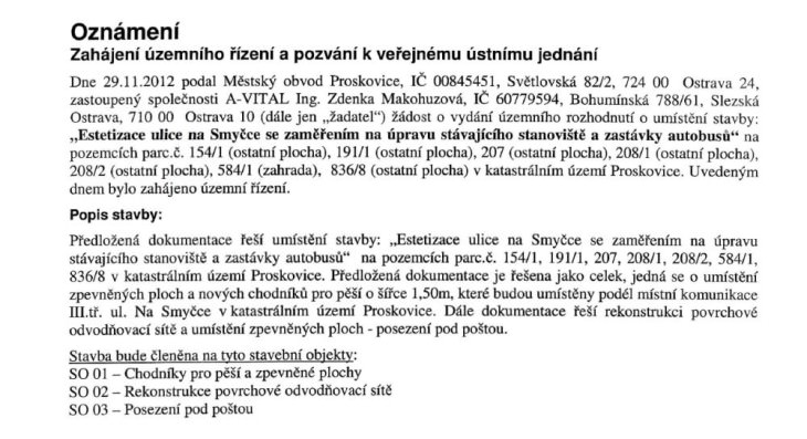na smycce proskovice