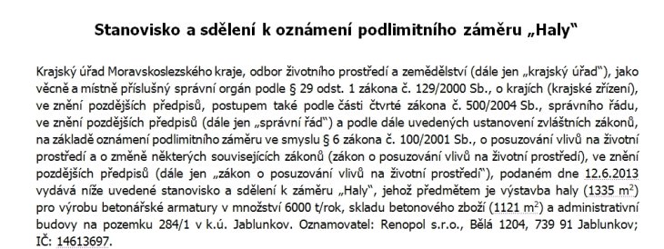 administrativni hala jablunkov