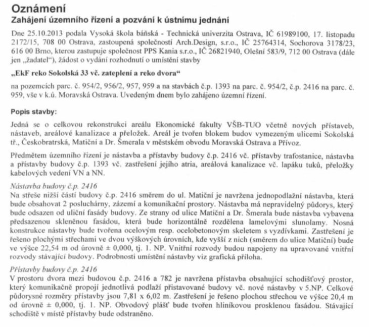 ekonomicka fakulta ostrava