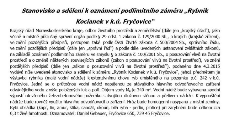 rybnik frycovice
