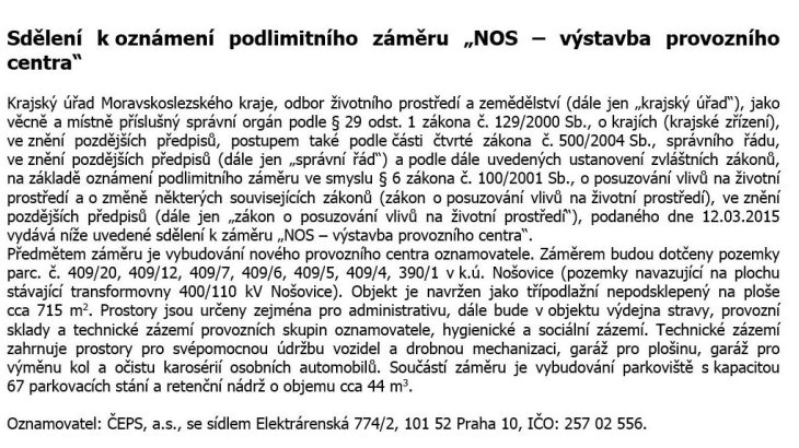 nosovice