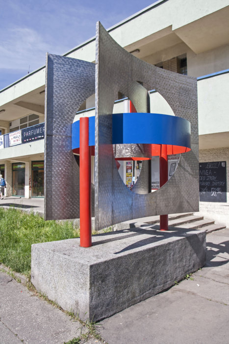 Otto Cienciala: prostorová kompozice, 1967 (foto Jakub Ivánek)
