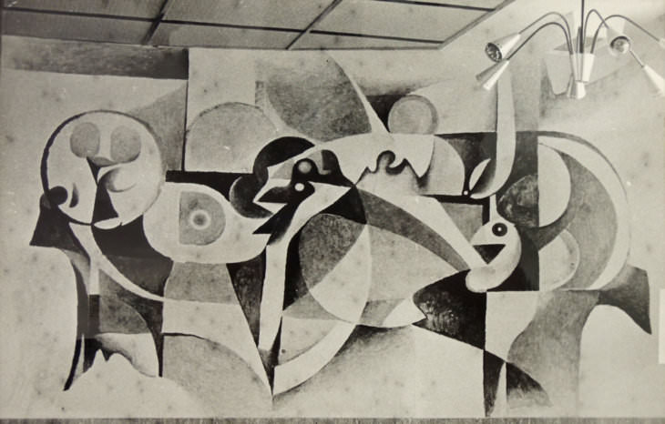 Rudolf Prokop: Ptáci, 1961–64 (Zemský archiv v Opavě)