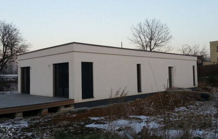 ocelový dům 1