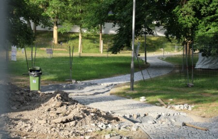 park u zamku