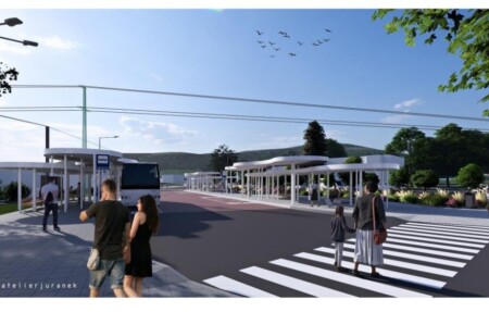 autobusové stanoviste mesto albrechtice