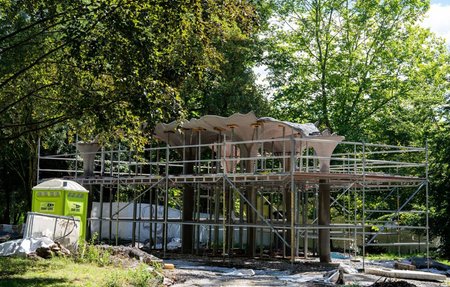 fotografie revitalizace stávajícího zámeckého parku v Ostravě-Porubě