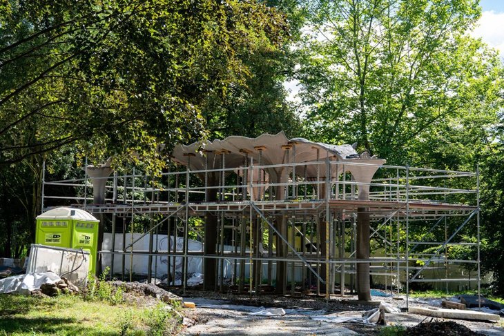 fotografie revitalizace stávajícího zámeckého parku v Ostravě-Porubě
