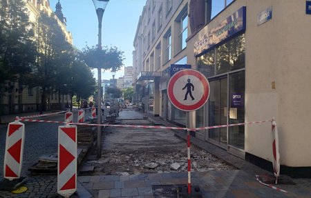 pesi zona centrum ostrava