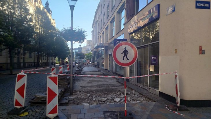 pesi zona centrum ostrava