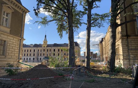 rekonstrukce historického objektu dělostřeleckých kasáren v Opavě