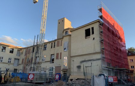 rekonstrukce bývalého objektu pošty v centru opavy