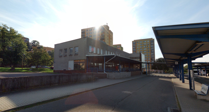 stávající objekt ČSAD Kopřivnice