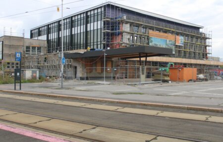 Modernize nádražní budovy Ostrava-Vítkovice.