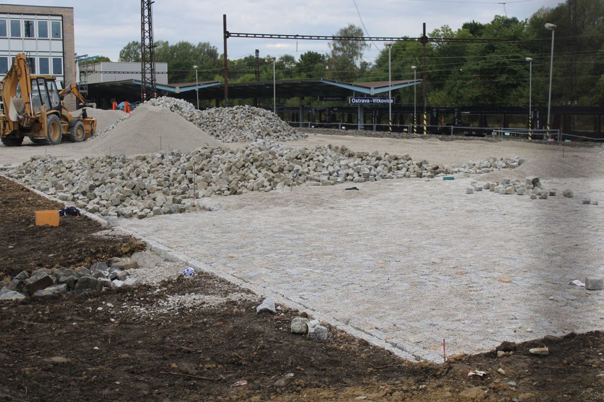 Modernize nádražní budovy Ostrava-Vítkovice.