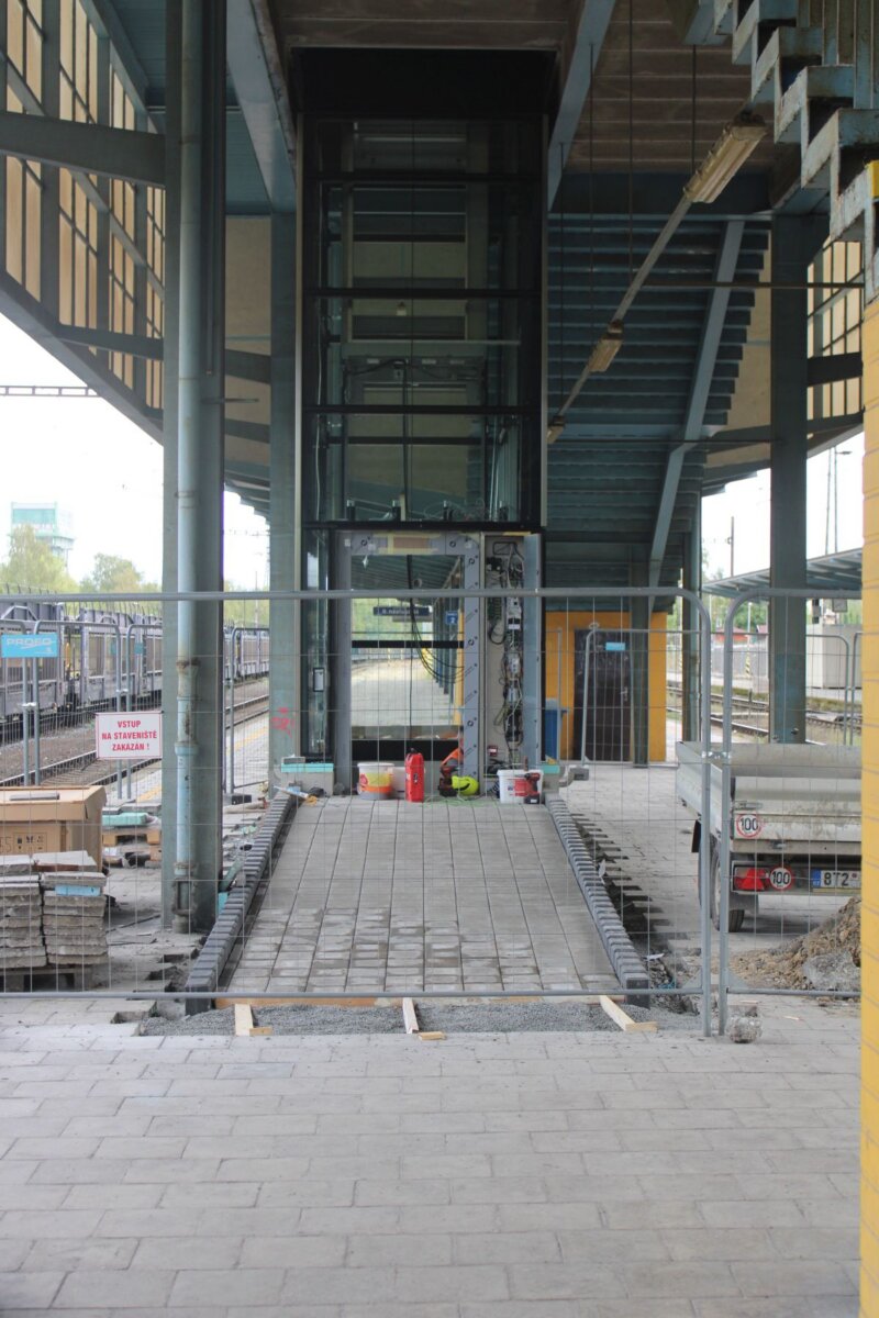 Modernize nádražní budovy Ostrava-Vítkovice.