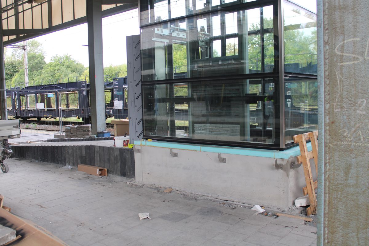 Modernize nádražní budovy Ostrava-Vítkovice.