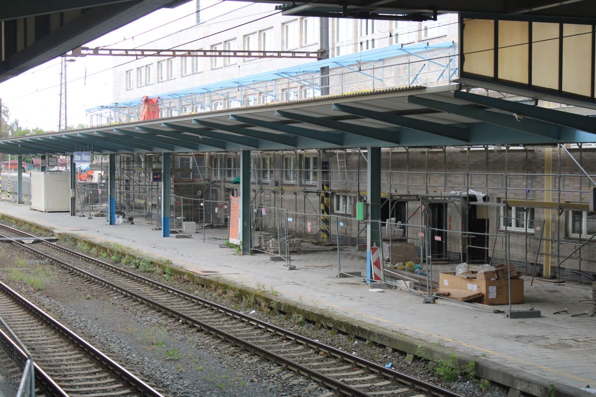 Modernize nádražní budovy Ostrava-Vítkovice.