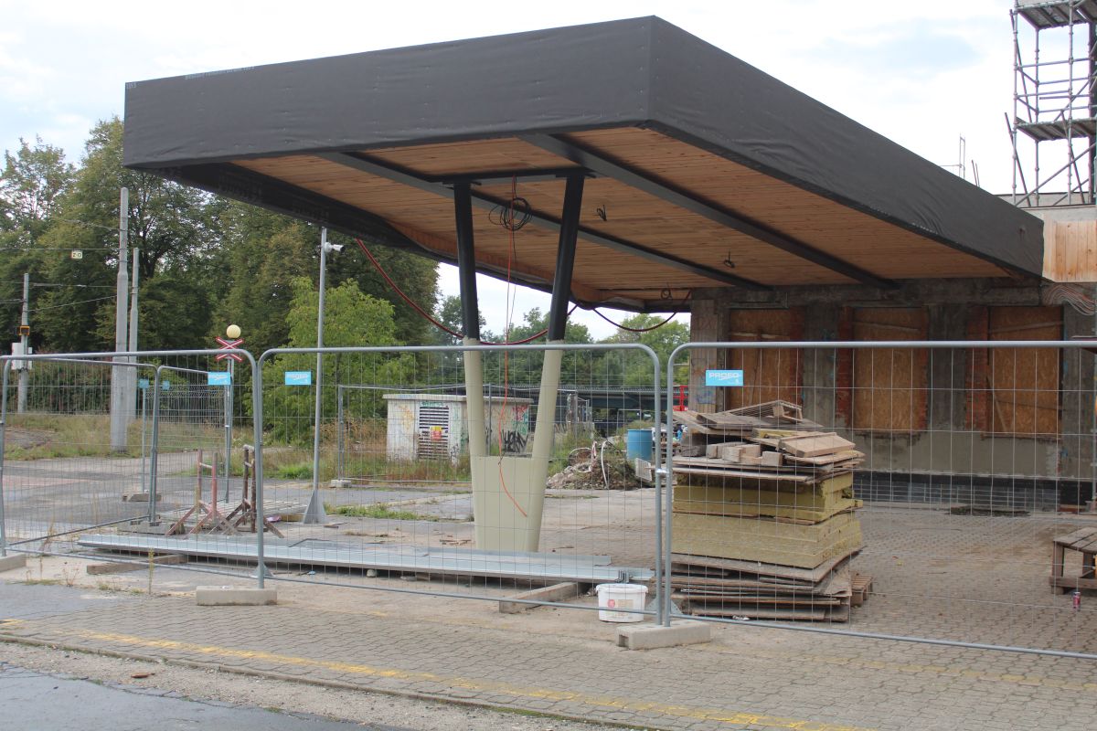 Modernize nádražní budovy Ostrava-Vítkovice.
