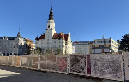 Demolice obchodního centra Slezanka.